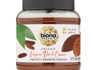 Βιολογικό Επάλειμμα Μαύρης Σοκολάτας Biona (350g)