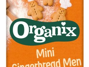 Βιολογικά Μπισκότα Ολικής Gingerbread Organix (5x20g)